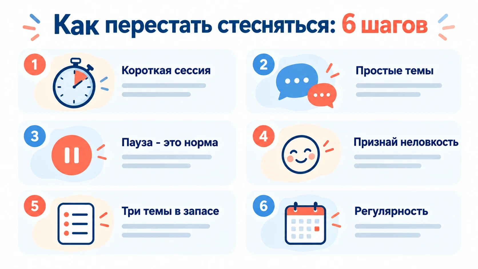 Шесть шагов, как перестать стесняться говорить в голосовом чате