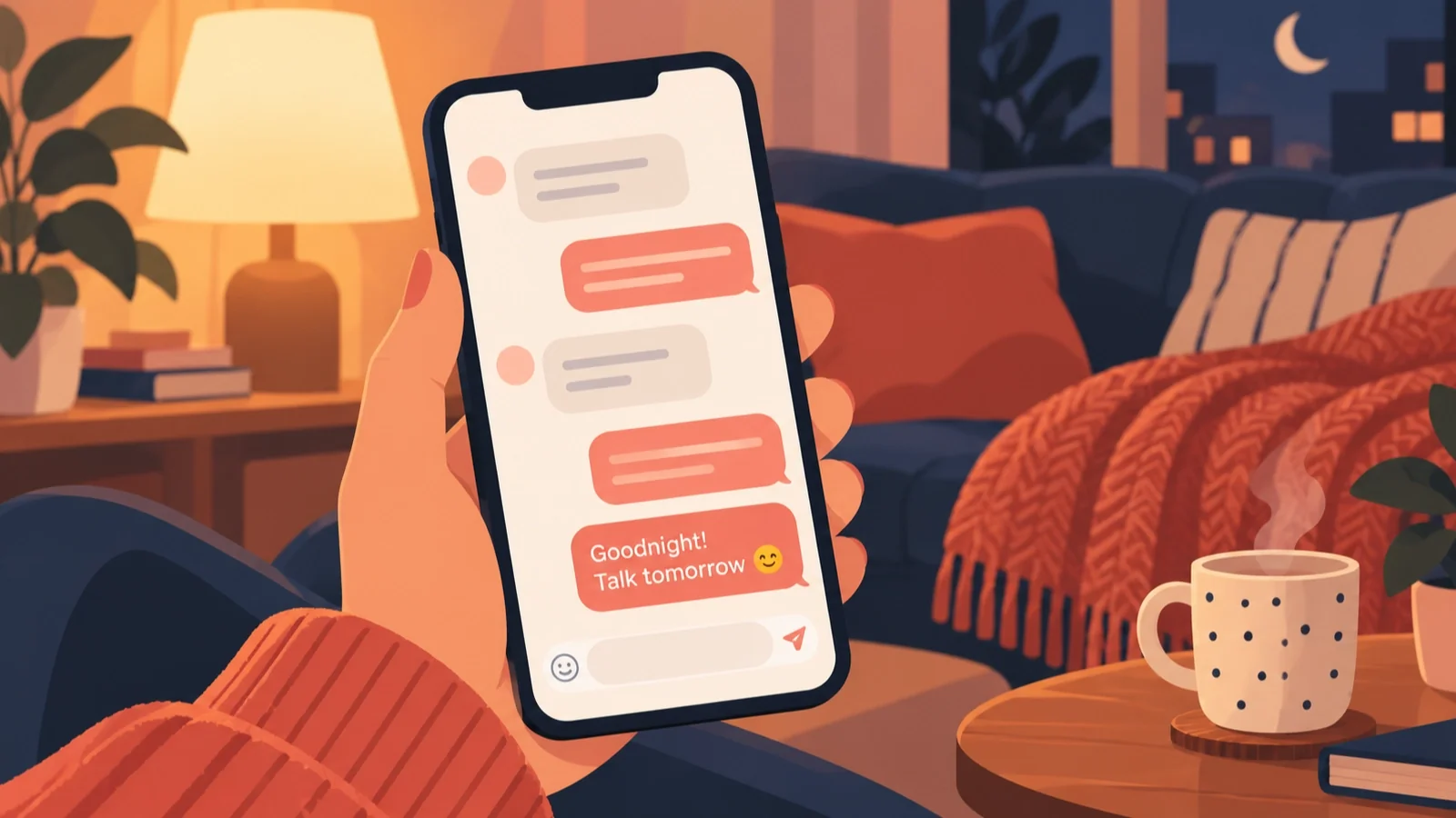 How to End a Conversation Politely in an Anonymous Chat