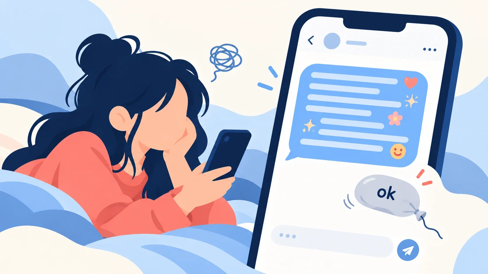 Dry Text: Kenapa Balasan Hehe Bikin Obrolan Mati