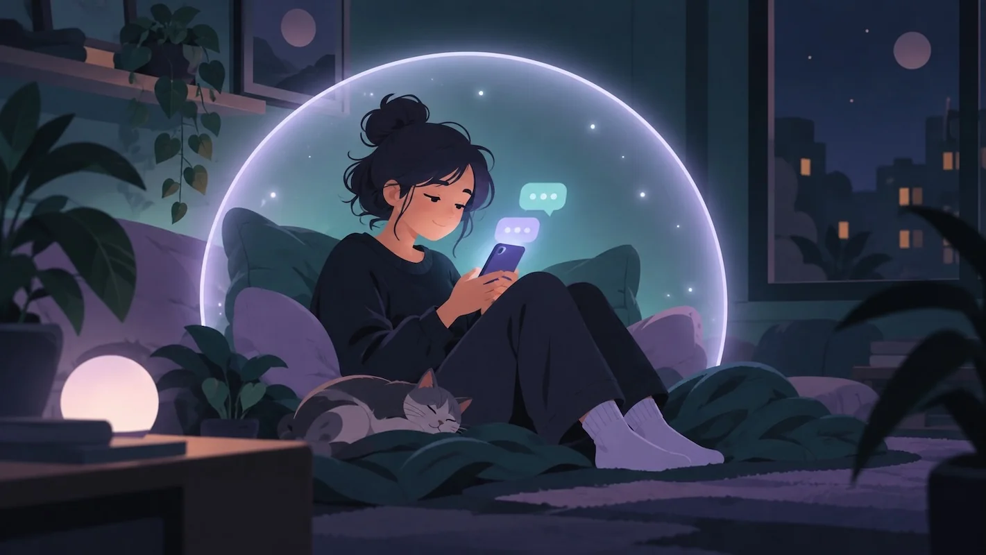 Introvert di Dunia Chat Online: Kenapa Justru Lebih Nyaman Ngobrol Lewat Teks